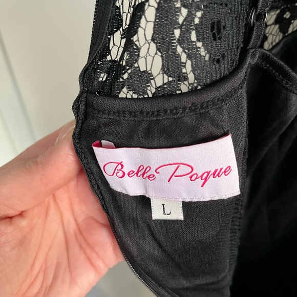 Black Lace Vintage Style Dress - Picture 4 of 5